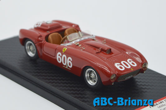 ALFA MODEL AM43F113 Ferrari 375 Plus Spyder Pininfarina #0386M Mille Miglia 1954 #606 – G.Farina – L.Parenti BACK