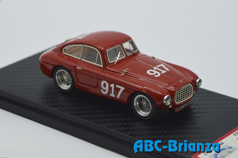 ALFA MODEL AM43F160 Ferrari 166 MM Berlinetta Zagato #0046M Coppa della Toscana 1953 #917 – Luigi Bosisio BACK