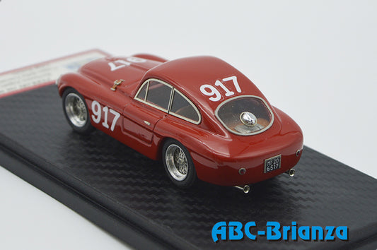 ALFA MODEL AM43F160 Ferrari 166 MM Berlinetta Zagato #0046M Coppa della Toscana 1953 #917 – Luigi Bosisio BACK