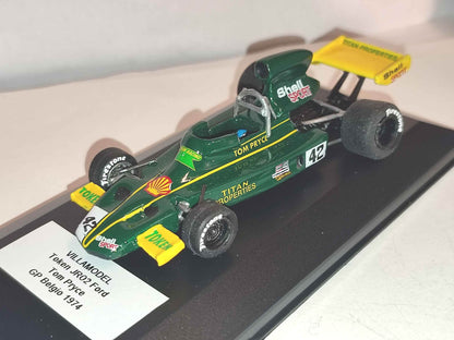 LM135 - VILLAMODEL - Token JR02 Ford - Tom Pryce - GP Belgio - 1974