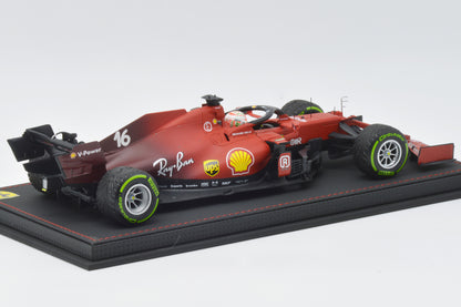 BBR211816DIE FERRARI SF21 GP MADE IN ITALY E DELL’EMILIA ROMAGNA LECLERC