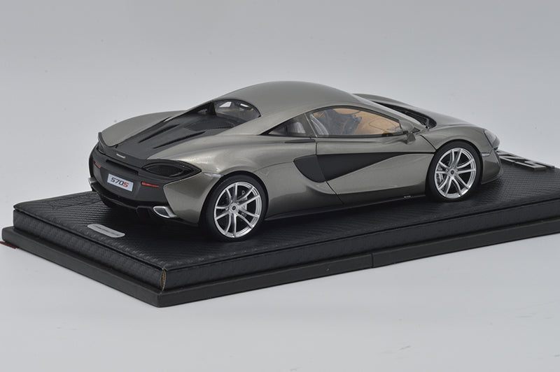 TM18-EX02B MC LAREN 570S BLADE SILVER METALLIC NEW YORK AUTOSHOW 2015
