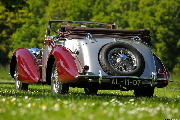 EVRAT241 DELAHAYE 135M CABRIOLET CHAPRON OUVERT SN 60139