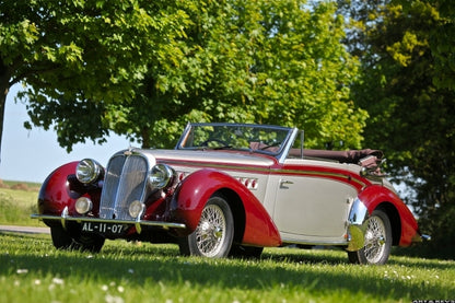 EVRAT241 DELAHAYE 135M CABRIOLET CHAPRON OUVERT SN 60139