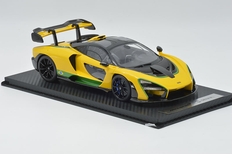 TM18-EX07B MC LAREN SENNA BRAZIL FLAG COLOR 2018