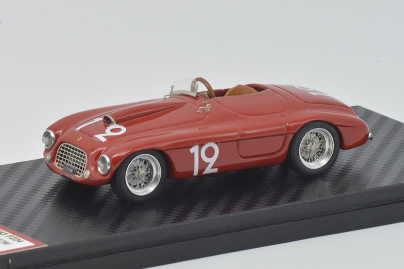 ALFA MODEL AM43F224 FERRARI 166MM TOURING #0052M 12 H D'HYERES 1955 #12 MANTOVANI DESMANZES FRONT