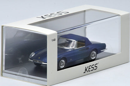 KESS43056282 FERRARI 365 CALIFORNIA SPIDER CLOSED 1966 BLUE METALLIC