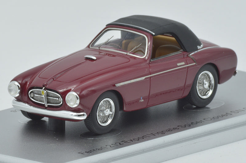 KESS43056061 FERRARI 212 EXPORT VIGNALE CH 0110E CABRIOLET CLOSED 1951 BORDEAUX