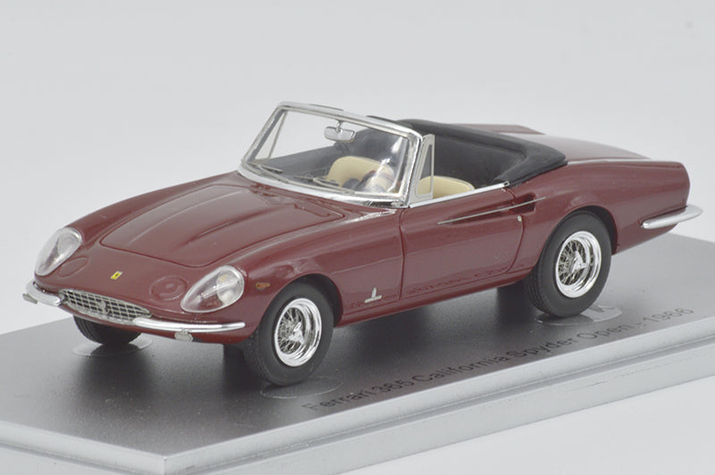 KESS43056281 FERRARI 365 CALIFORNIA SPIDER OPEN 1966 METALLIC BORDEAUX
