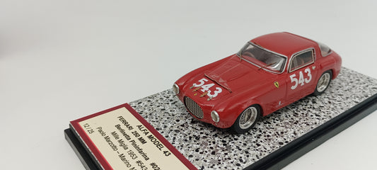 ALFA MODEL AM43F294 FERRARI 250 MM BERLINETTA PININFARINA N.0254MM MILLE MIGLIA 1953 N.543 MARZOTTO - MARINI