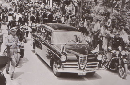 ABC379 ALFA ROMEO 1900L MINISTERIALE FRANCIS LOMBARDI 1952 (VISITA C.DE GAULLE MILANO 1959)