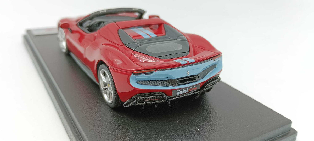 LOOKSMART - LS538B FERRARI 296 GTS ROSSO CORSA-AZZURRO LA PLATA ASSETTO FIORANO