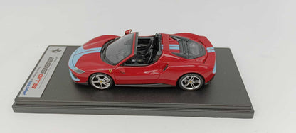 LOOKSMART - LS538B FERRARI 296 GTS ROSSO CORSA-AZZURRO LA PLATA ASSETTO FIORANO