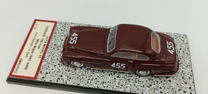 ALFA MODEL AM43F312 FERRARI 166 INTER MILLE MIGLIA 1952 #455 PIERO BARBETTI - U. BERTI