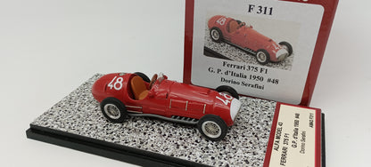 ALFA MODEL AM43F311 FERRARI 375 F1 G.P. ITALIA 1950 #48 ADORINO SERAFINI