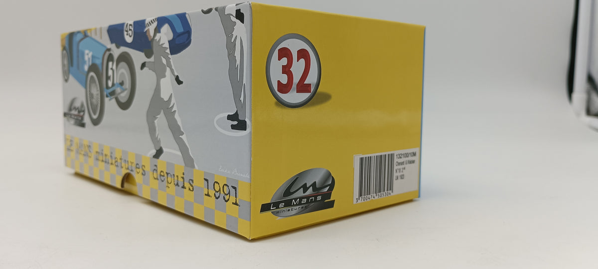 LE MANS MINIATURES SLOT 1/32 LM132100/10M CHENARD & WALCKER 2° PLACE 24H LE MANS 1923
