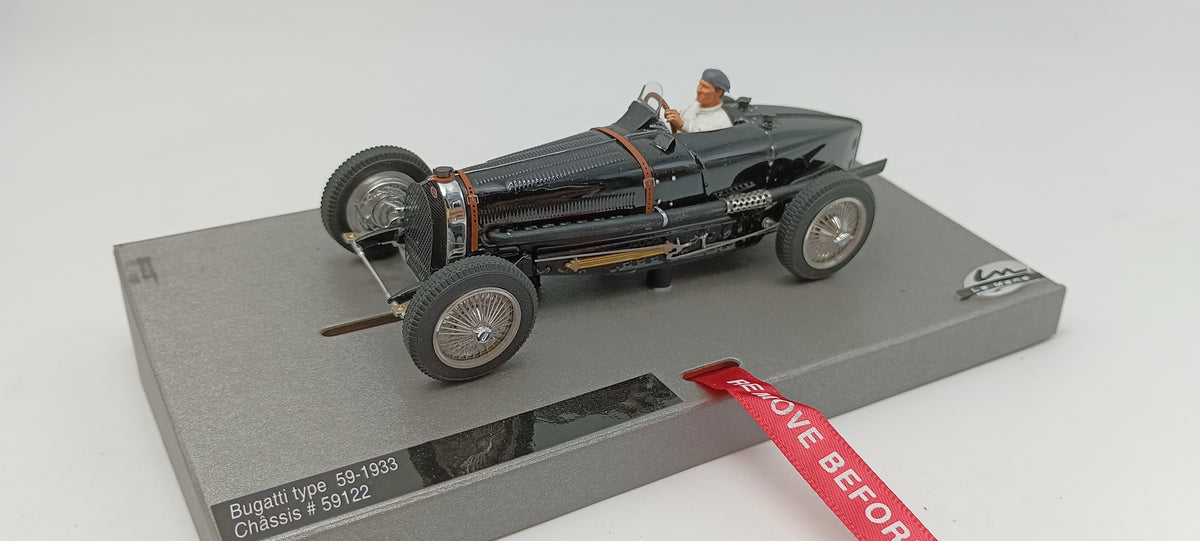 LE MANS MINIATURES SLOT 1/32 LM132083M BUGATTI TYPE 59 1933 NERO