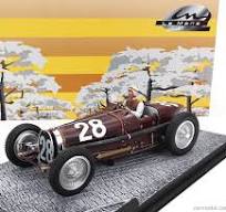 LE MANS MINIATURES LM118002-28M Bugatti type 59 n°28 Grand Prix Monaco 1936