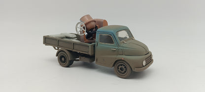 TECNOTREN 111505 FIAT 615 IMPRESA EDILE (DIRT) CON BETONIERA E SACCHI CEMENTO