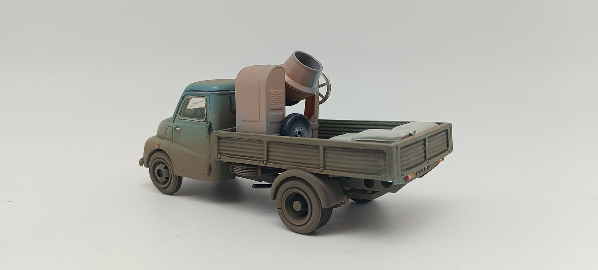 TECNOTREN 111505 FIAT 615 IMPRESA EDILE (DIRT) CON BETONIERA E SACCHI CEMENTO