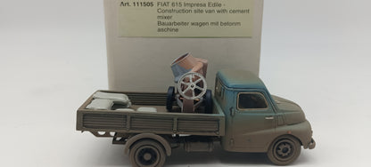 TECNOTREN 111505 FIAT 615 IMPRESA EDILE (DIRT) CON BETONIERA E SACCHI CEMENTO