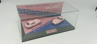 CLUB BIALBERO MMCBAJER/200 COFANETTO JAGUAR TYPE E ROSA (COUPE' E SPYDER) 1962
