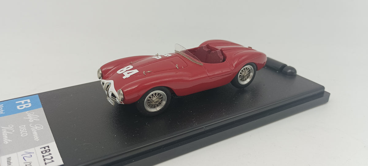 FB MODEL FBM121B DISCO VOLANTE FIANCHI STRETTI CIRCUITO BREMGARTEN 1954 JEAN DUCREY #84