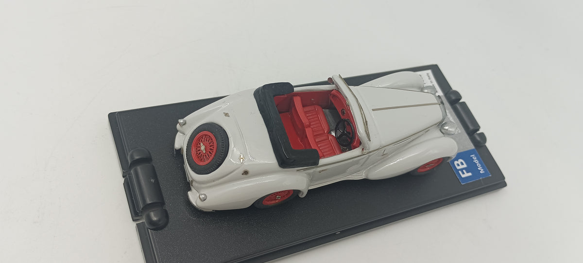 FB MODEL FBM075B ALFA ROMEO 6C 2300B CABRIO PASSO CORTO GLAESER STRADALE GRIGIO