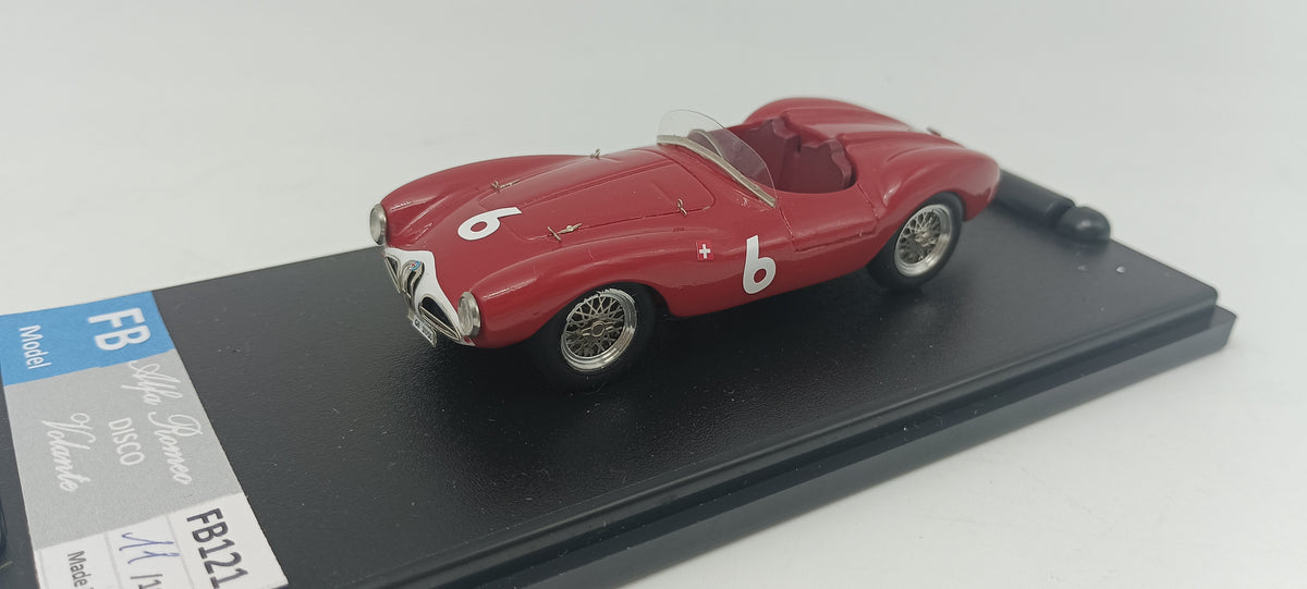 FB MODEL FBM121D DISCO VOLANTE FIANCHI STRETTI PENYA RHIN GRAND PRIX BARCELONA 1954 JEAN DUCREY #6