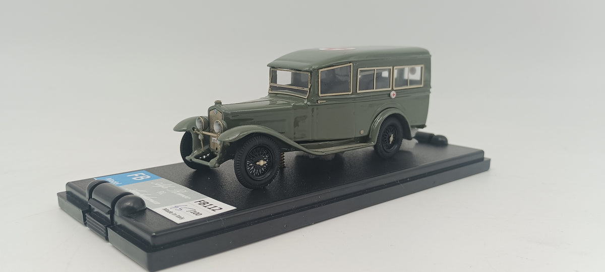 FB MODEL FBM112A ALFA ROMEO RL NORMALE Tipo A.V. 2 1927 AUTO AMBULANZE VELOCI - Type Ambulance 1927