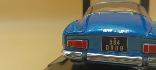 NOREV - NV185307 - 185307 ALPINE A110 1600S 1972 BLUE WITH SIDE LOGO