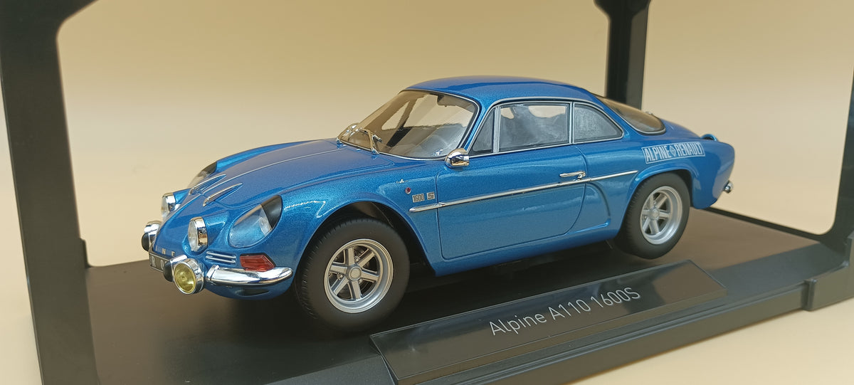 NOREV - NV185307 - 185307 ALPINE A110 1600S 1972 BLUE WITH SIDE LOGO