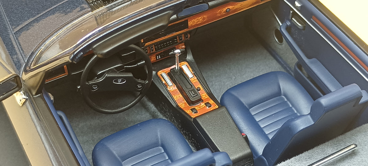NOREV - NV182636 - JAGUAR XJ-S CABRIOLET 1988 BLUE METALLIC