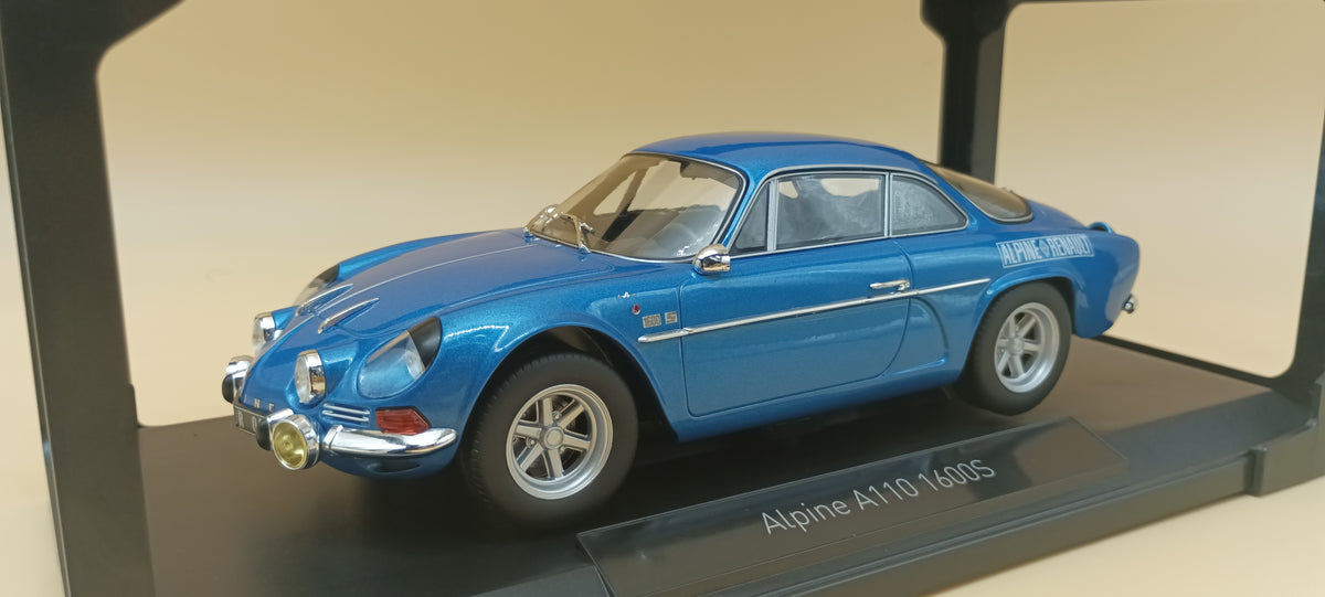 NOREV - NV185307 - 185307 ALPINE A110 1600S 1972 BLUE WITH SIDE LOGO