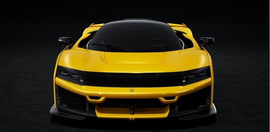 BBRC305B FERRARI F80 OPTIONAL CARBONIO GIALLO TRISTRATO WHEELS SILVER