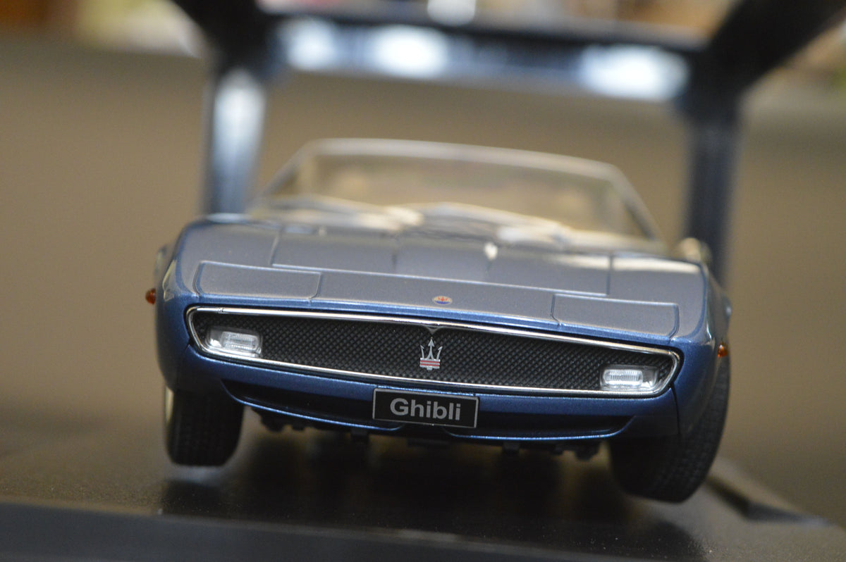 KK DC181271 MASERATI GHIBLI COUPE' 1969 BLU MET