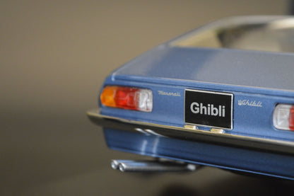 KK DC181271 MASERATI GHIBLI COUPE' 1969 BLU MET
