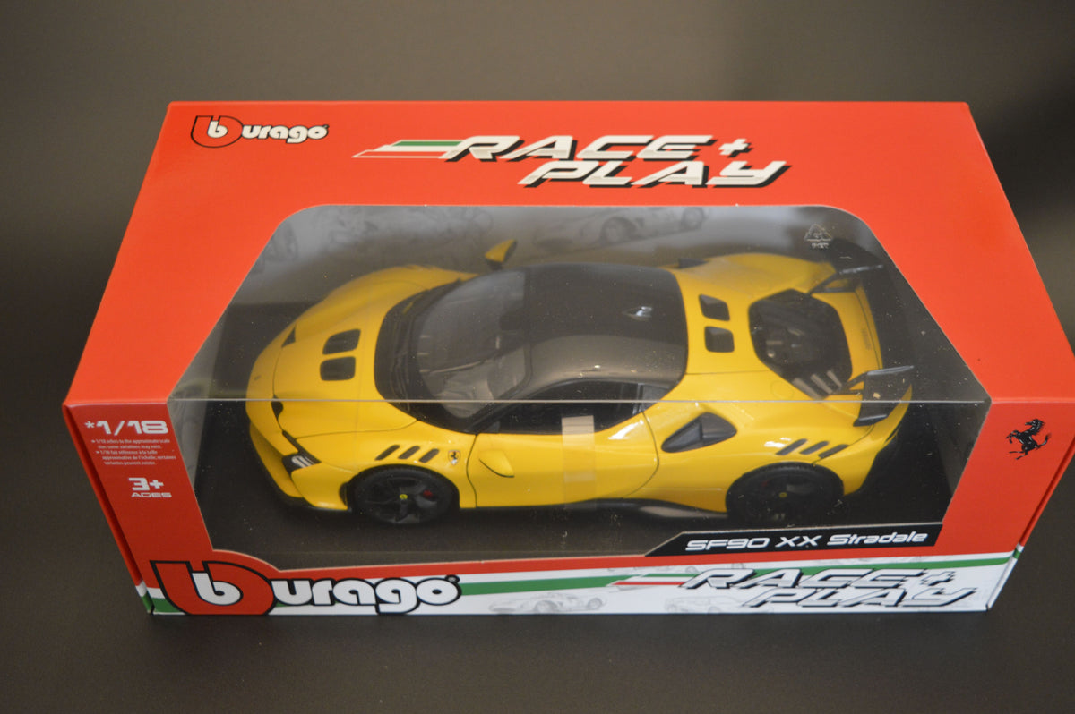 BURAGO BU1816020Y FERRARI SF90XX STRADALE 2024 GIALLO MODENA
