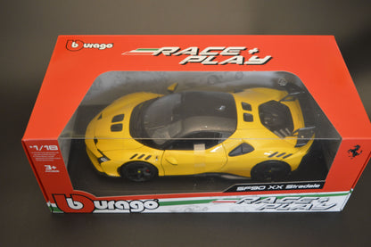 BURAGO BU1816020Y FERRARI SF90XX STRADALE 2024 GIALLO MODENA