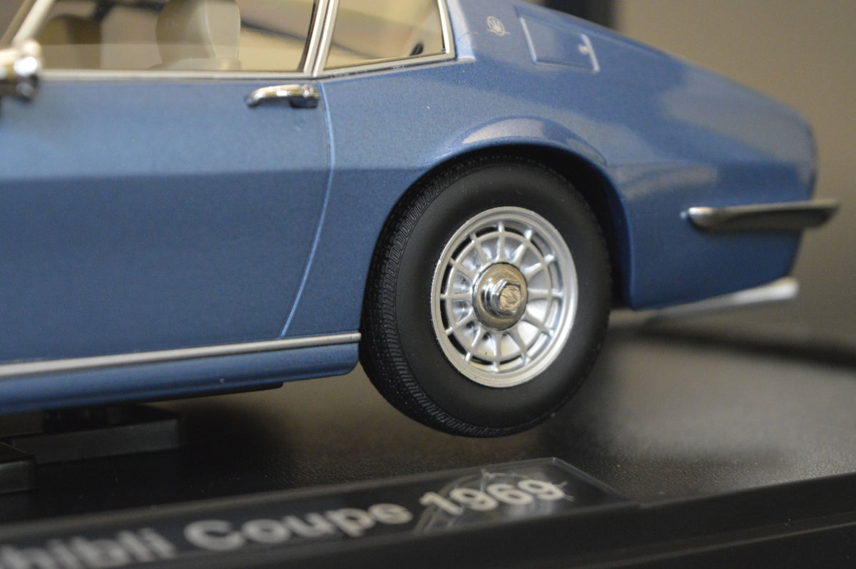 KK DC181271 MASERATI GHIBLI COUPE' 1969 BLU MET
