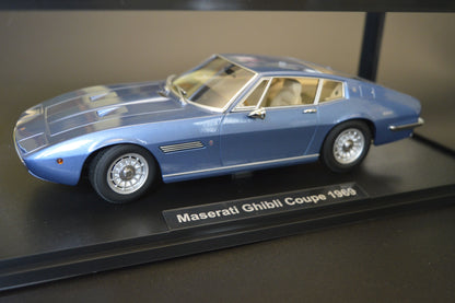 KK DC181271 MASERATI GHIBLI COUPE' 1969 BLU MET