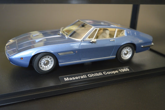 KK DC181271 MASERATI GHIBLI COUPE' 1969 BLU MET