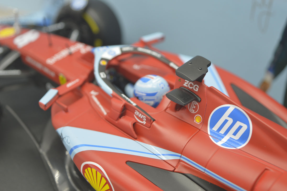 BURAGO BU18-16815 FERRARI SF24 LECLERC GP MIAMI 2024