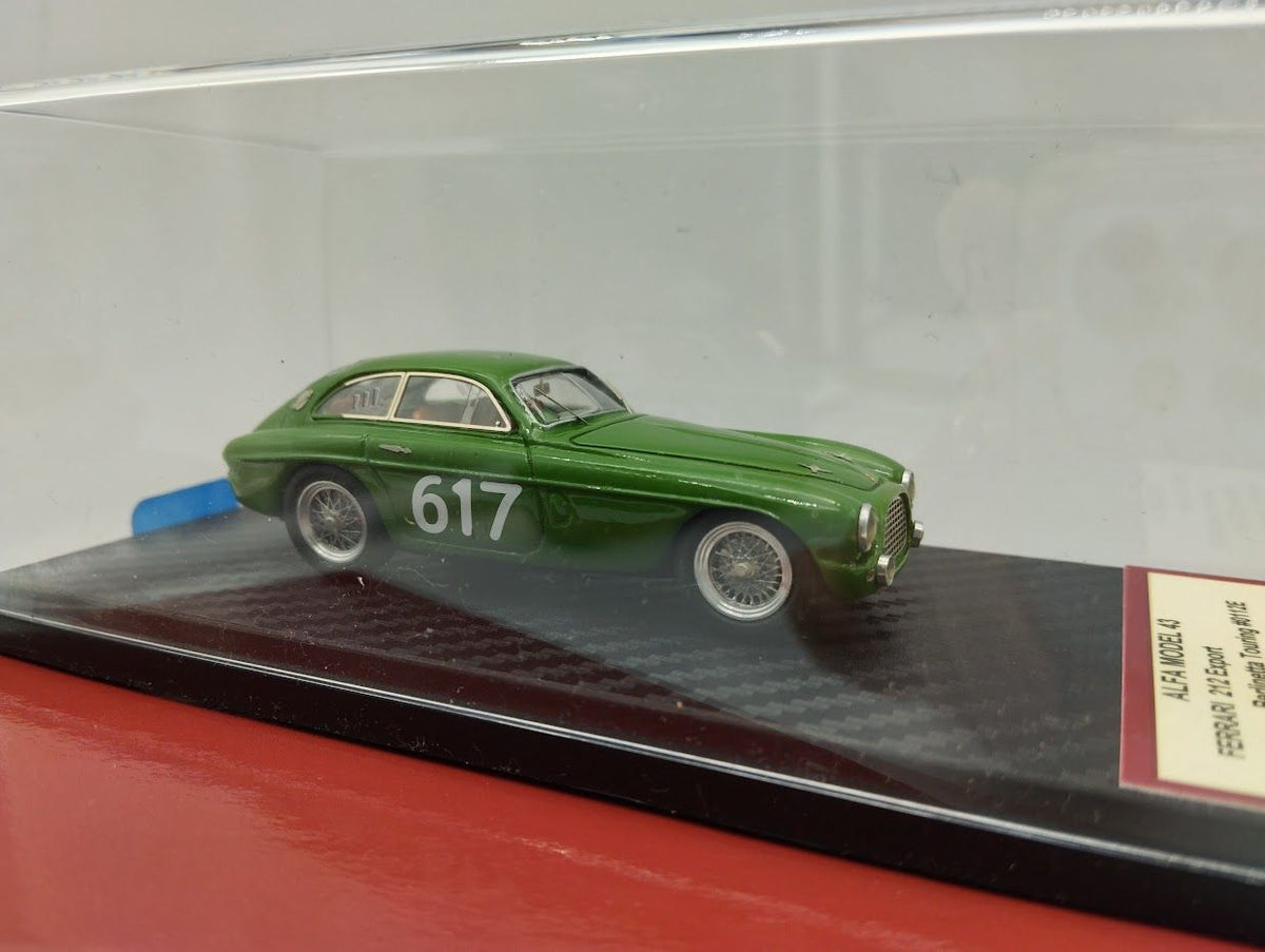 ALFA MODEL AM43F278 FERRARI 212 EXPORT #0112E BERLINETTA TOURING MILLE MIGLIA 1953 #617 G.GERINI-L. DONAZZOLO