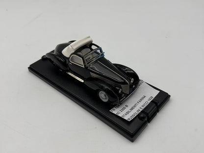 FB MODEL FBM124A ALFA ROMEO 6c 2300 B STABILIMENTI FARINA MUSSOLINI e RICCI 1938 Black