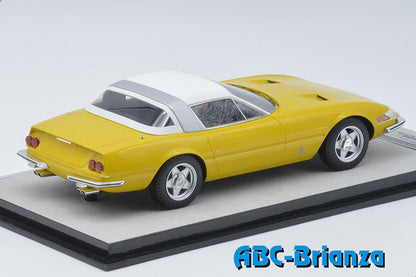 TECNOMODEL TM18-108C FERRARI 365 GTB4 DAYTONA COUPE SPECIALE 1969 YELLOW