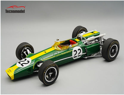 TECNOMODEL TM18-188E LOTUS 43 SCUDERIA LOTUS TEAM MONZA GP ITALY 1966 JIM CLARK #22