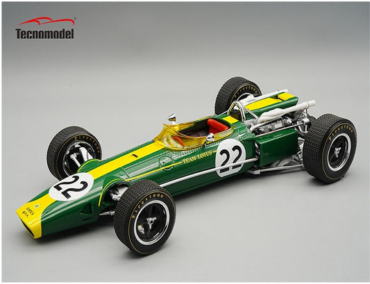 TECNOMODEL TM18-188E LOTUS 43 SCUDERIA LOTUS TEAM MONZA GP ITALY 1966 JIM CLARK #22