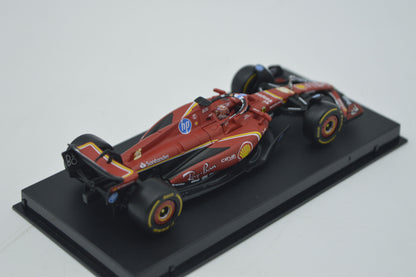 BURAGO BU18-36843L - FERRARI F1 SF-24 N.16 WINNER GP MONACO 2024LECLERC