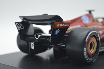 BURAGO BU16821L FERRARI F1 SF24 N.16 WINNER GP ITALY 2024 CON VETRINA